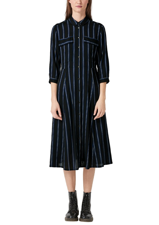 Blusenkleid GREY/BLACK Bild 2