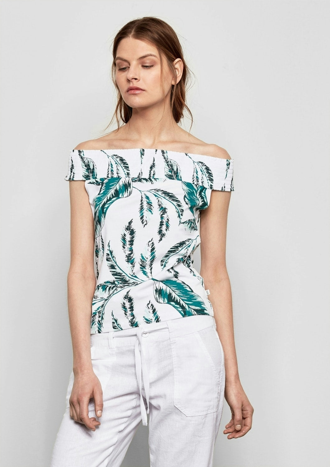 Off Shoulder-Top WHITE Bild 4