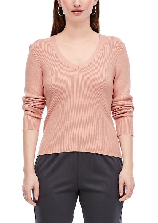 Pullover langarm vintage ro Bild 2