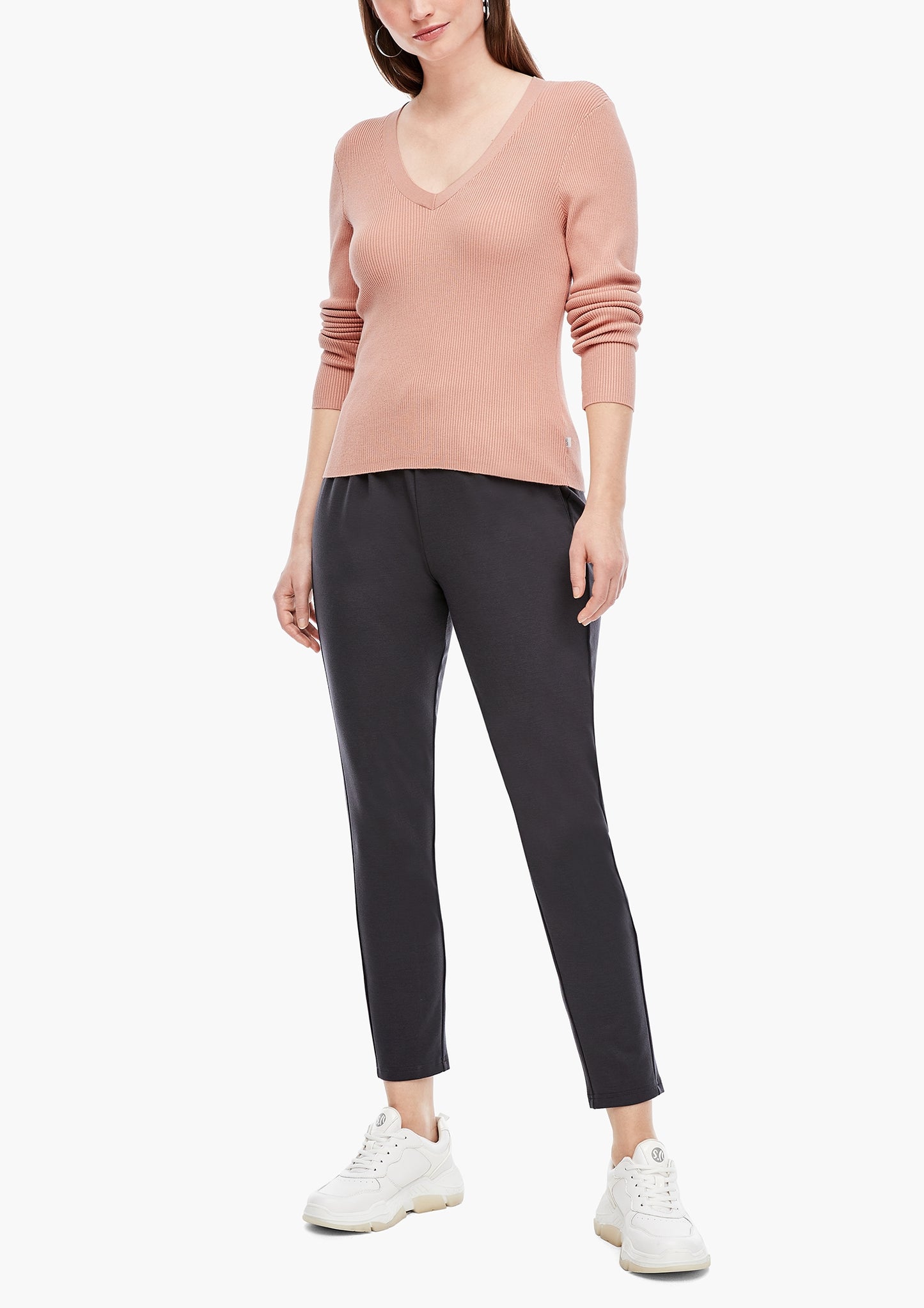 Pullover langarm vintage ro Bild 4