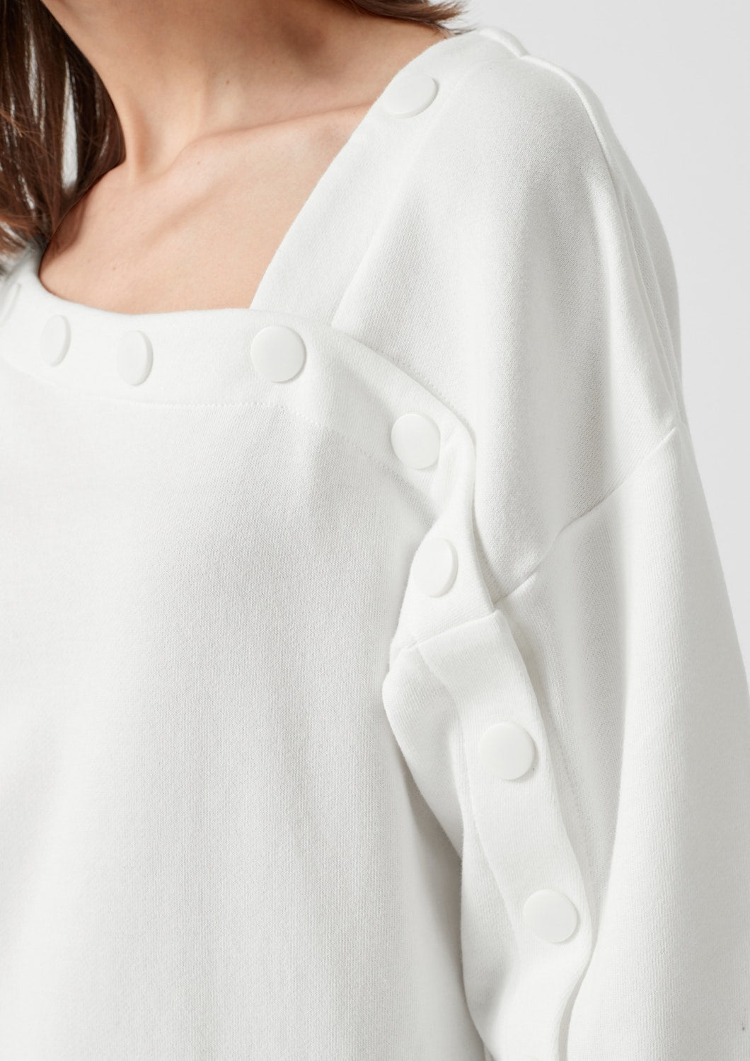 Sweatshirt langarm WHITE Bild 5