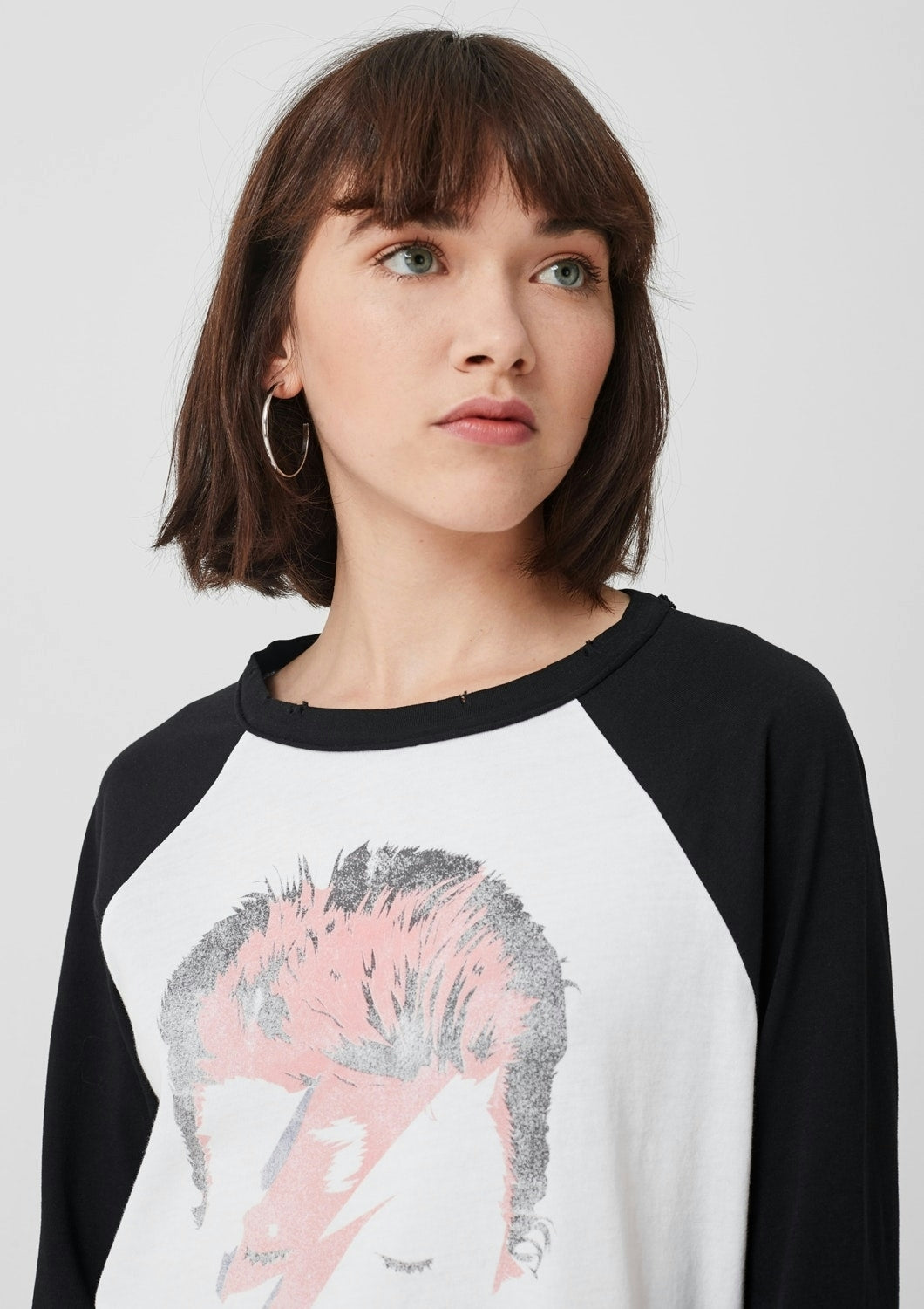 T-SHIRT 3/4 ARM WHITE Bild 4