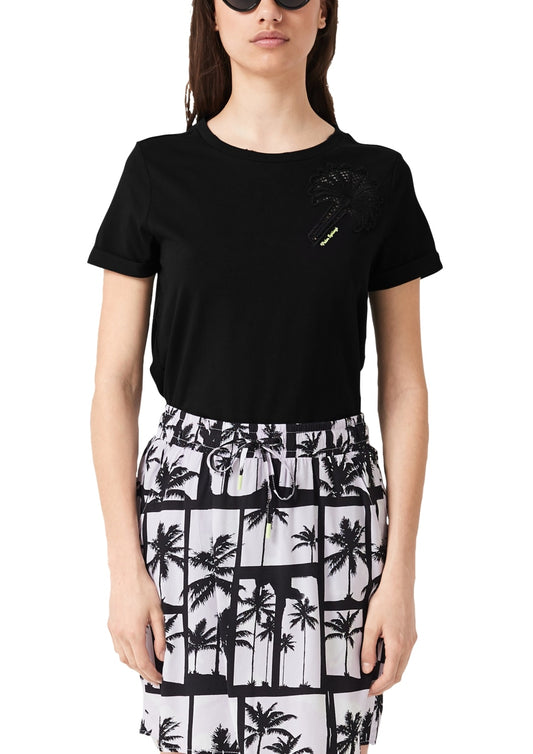 T-Shirt kurzarm GREY/BLACK Bild 2