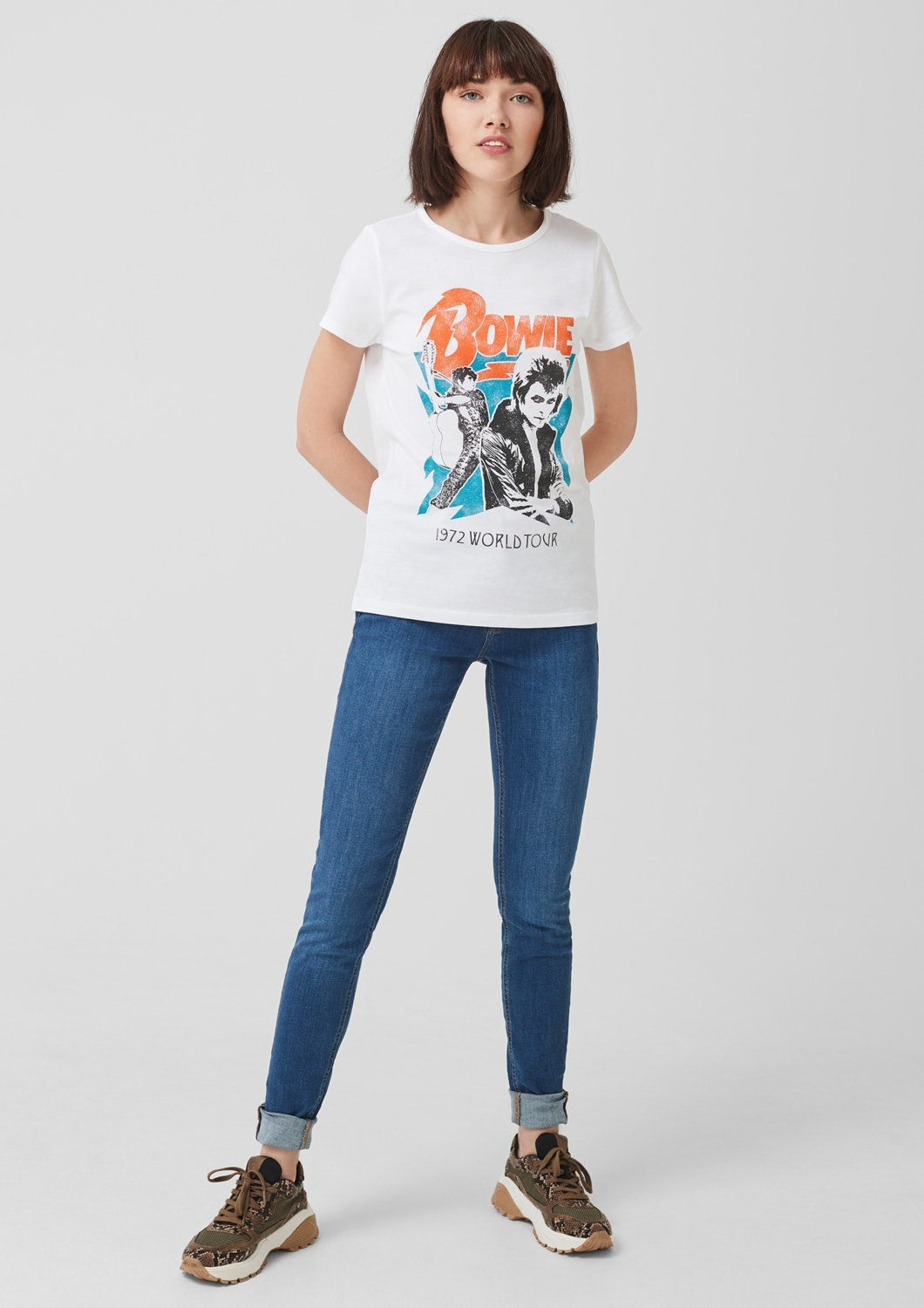 T-Shirt kurzarm WHITE Bild 4