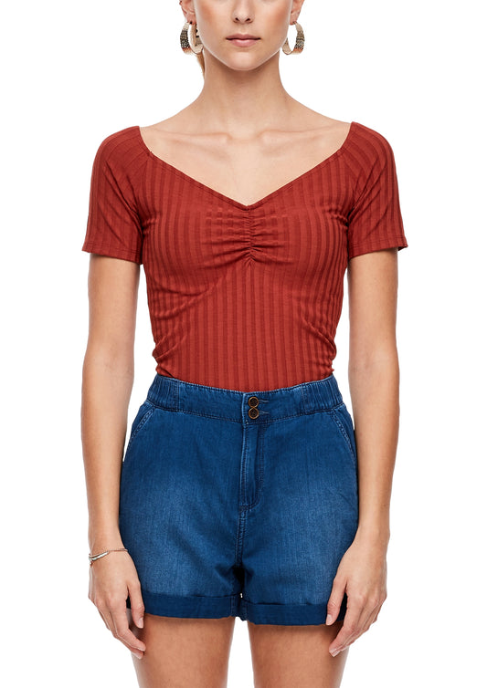 T-Shirt kurzarm ORANGE Bild 2