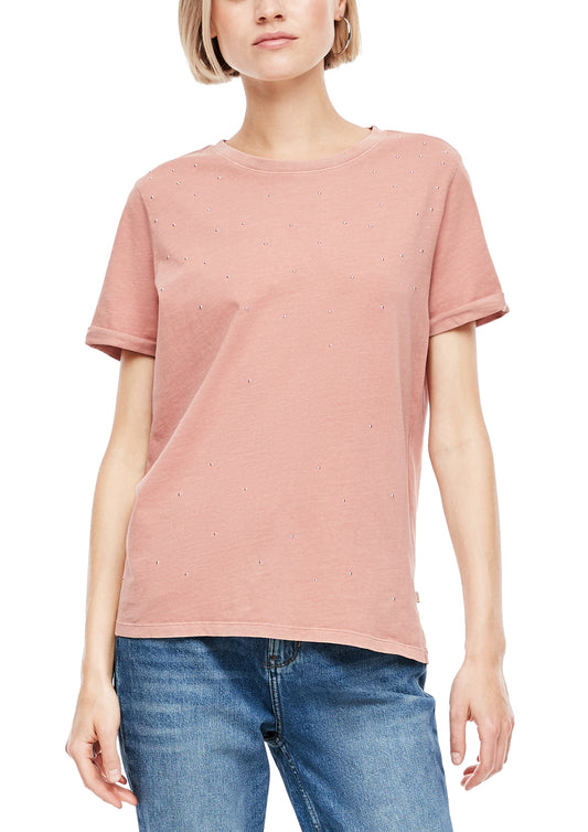 T-Shirt kurzarm vintage ro Bild 2