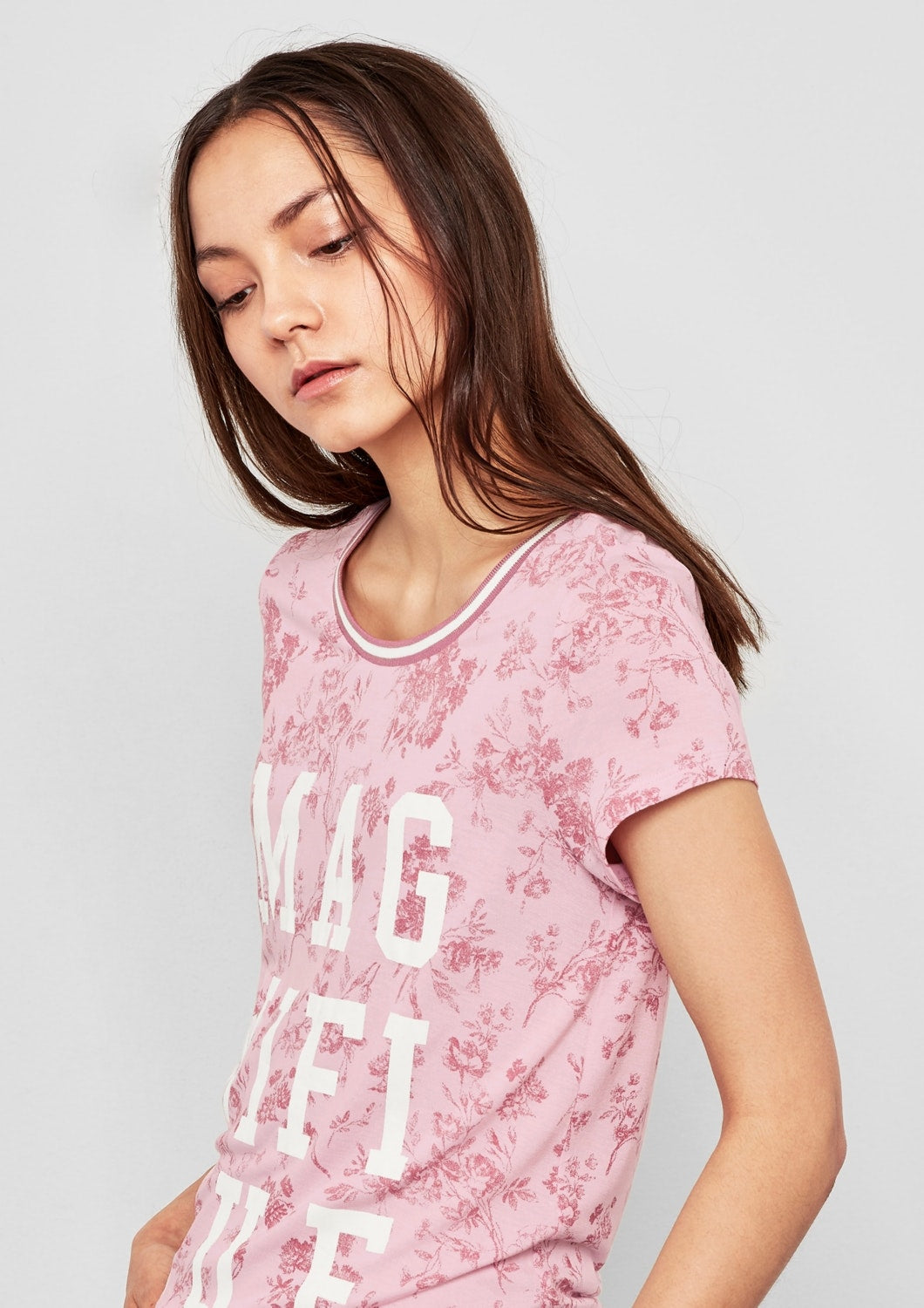 T-Shirt kurzarm LILAC/PINK Bild 4