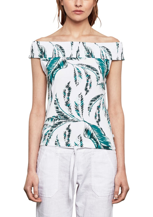 Off Shoulder-Top WHITE Bild 2