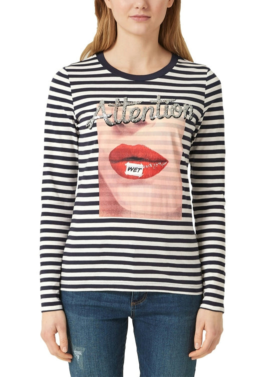 T-Shirt langarm WHITE Bild 2