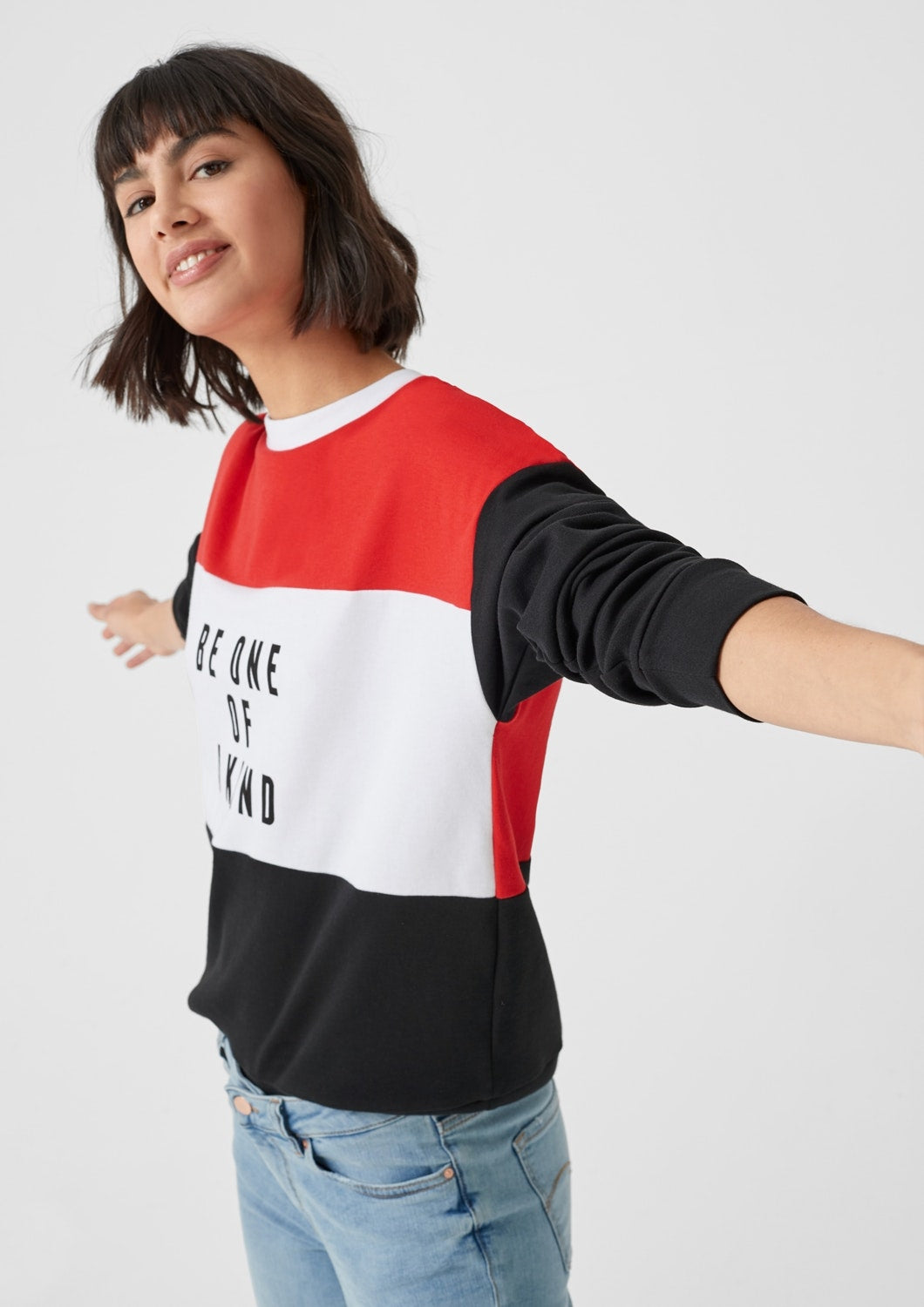 T-Shirt langarm GREY/BLACK Bild 5