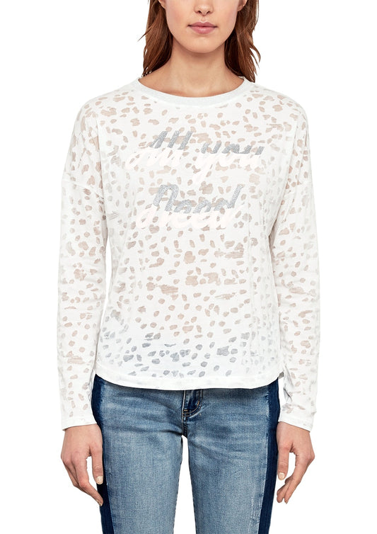 T-Shirt langarm WHITE Bild 2