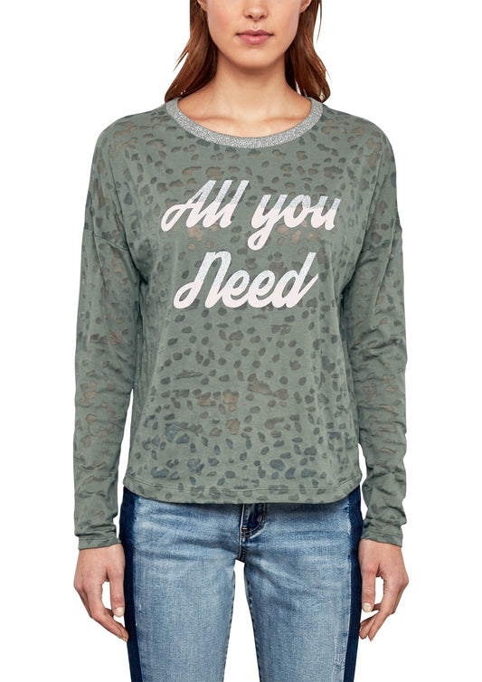 T-Shirt langarm GREEN Bild 2