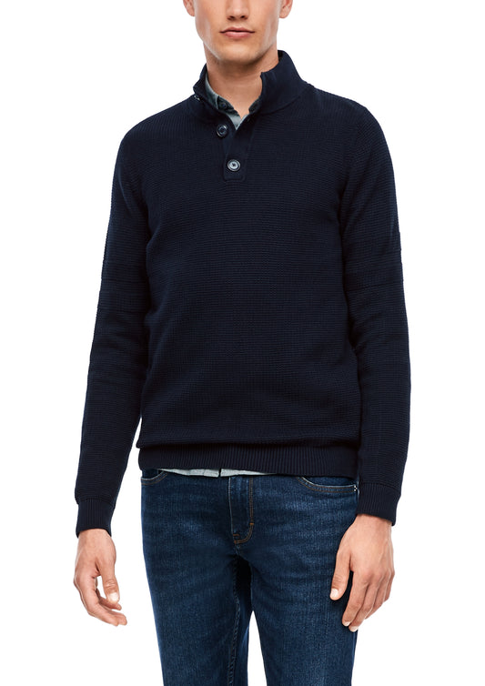 Feinstrickpullover BLUE Bild 2