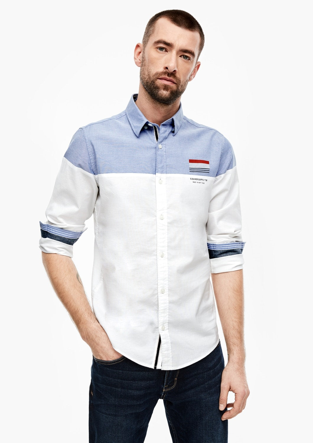 Hemd langarm WHITE Bild 5