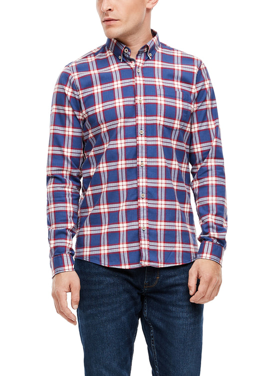 Hemd langarm BLUE Bild 2