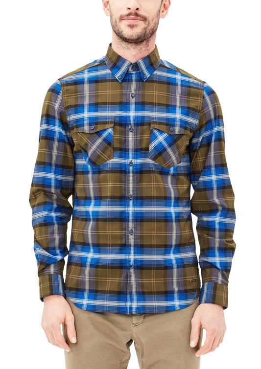 HEMD SLIM FIT 1/1 AR BROWN Bild 2