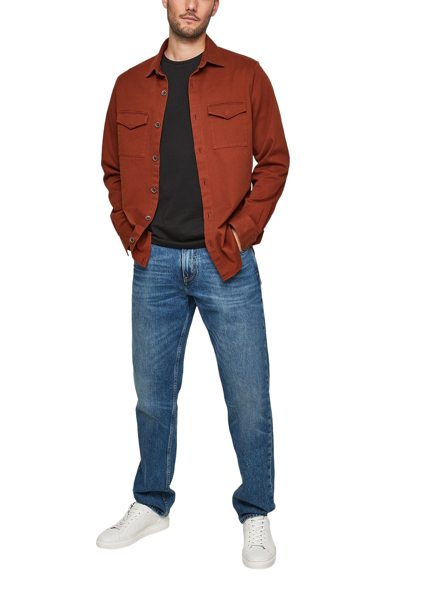 Jacke langarm brown Bild 4