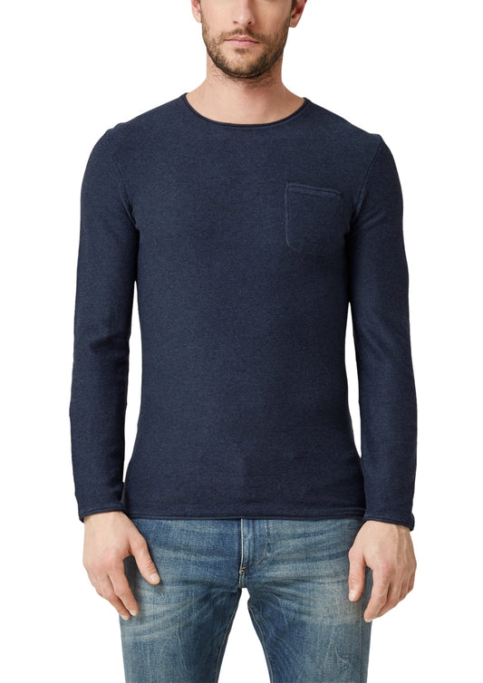 Pullover langarm BLUE Bild 2