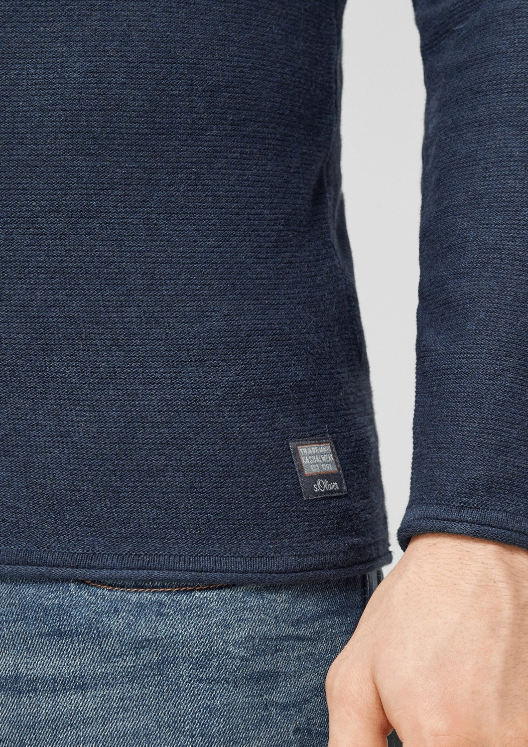 Pullover langarm BLUE Bild 5