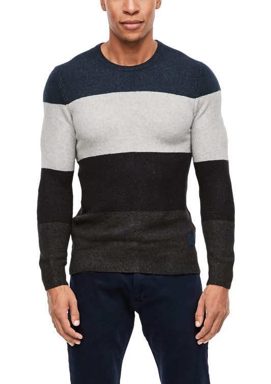 Pullover langarm BLUE Bild 2