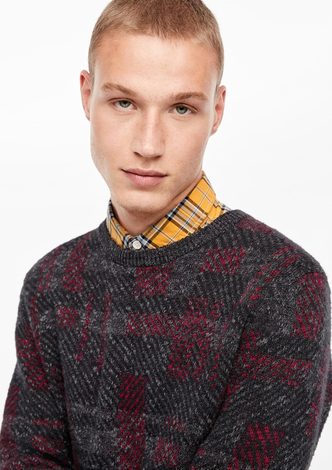 Pullover langarm GREY/BLACK Bild 5