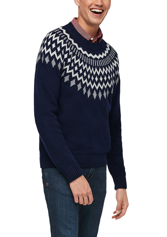 Pullover langarm BLUE Bild 2