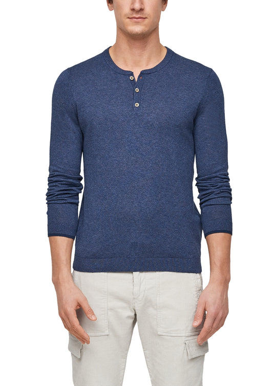 Pullover langarm BLUE Bild 2