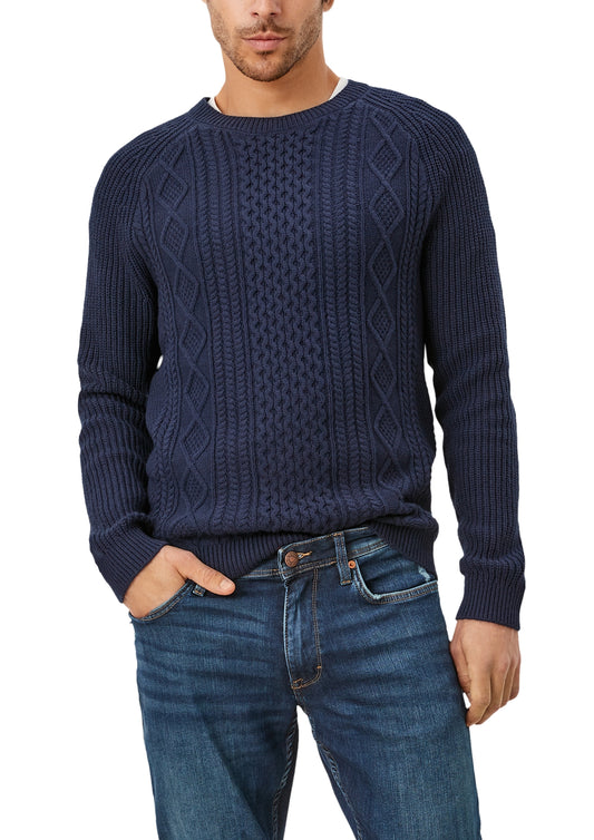 Pullover langarm BLUE Bild 2