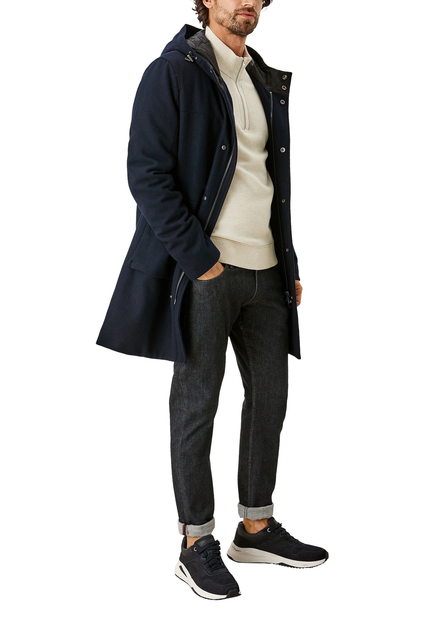 Pullover langarm WHITE Bild 4