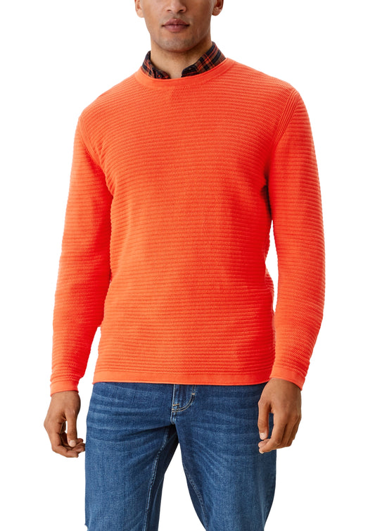 Pullover langarm firey oran Bild 2