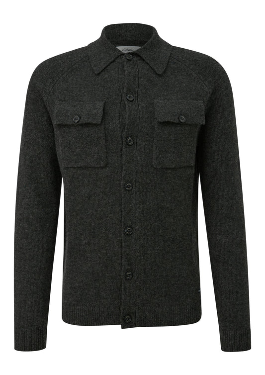 Strickjacke GREY/BLACK Bild 2
