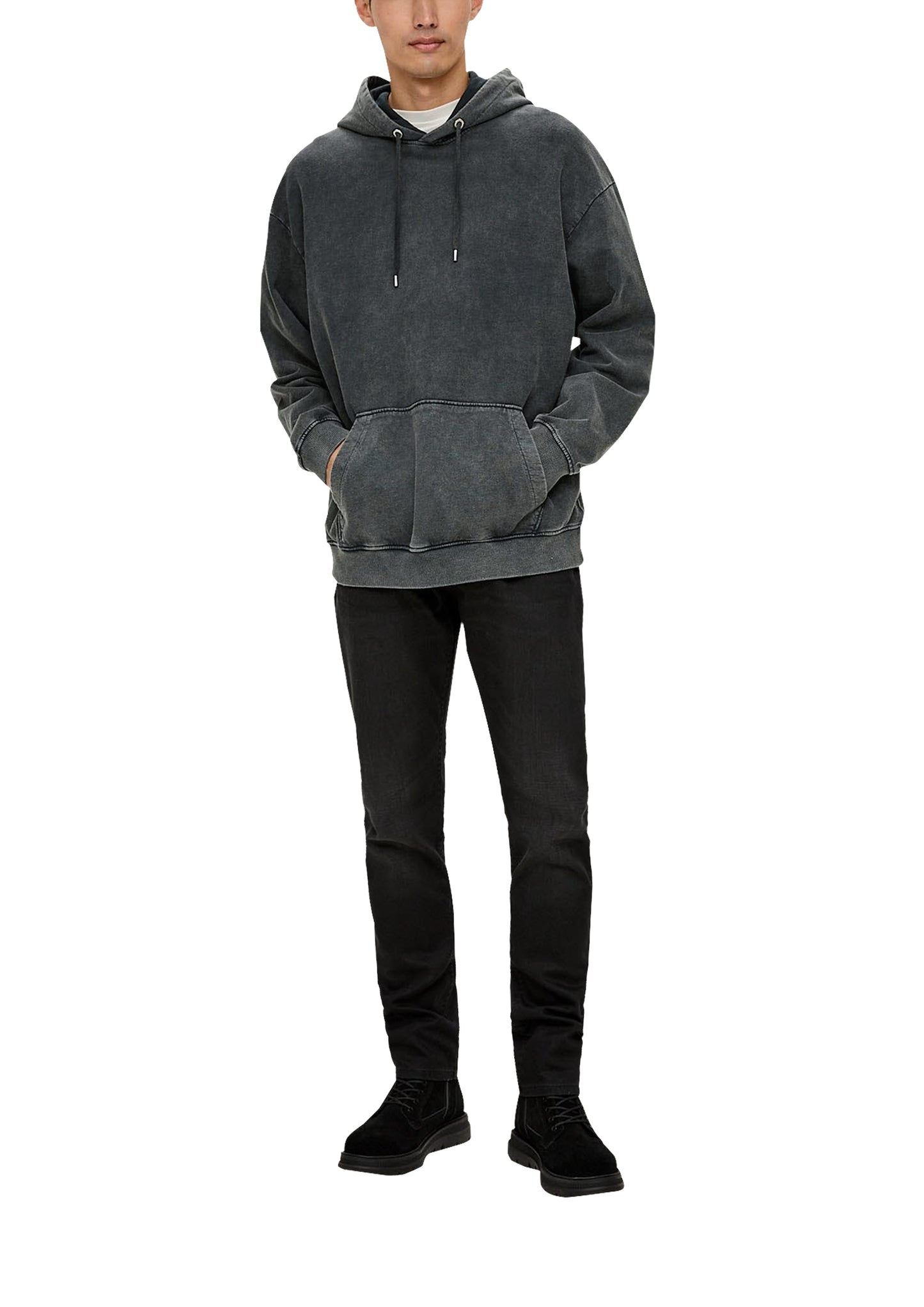 Sweatshirt GREY/BLACK Bild 4