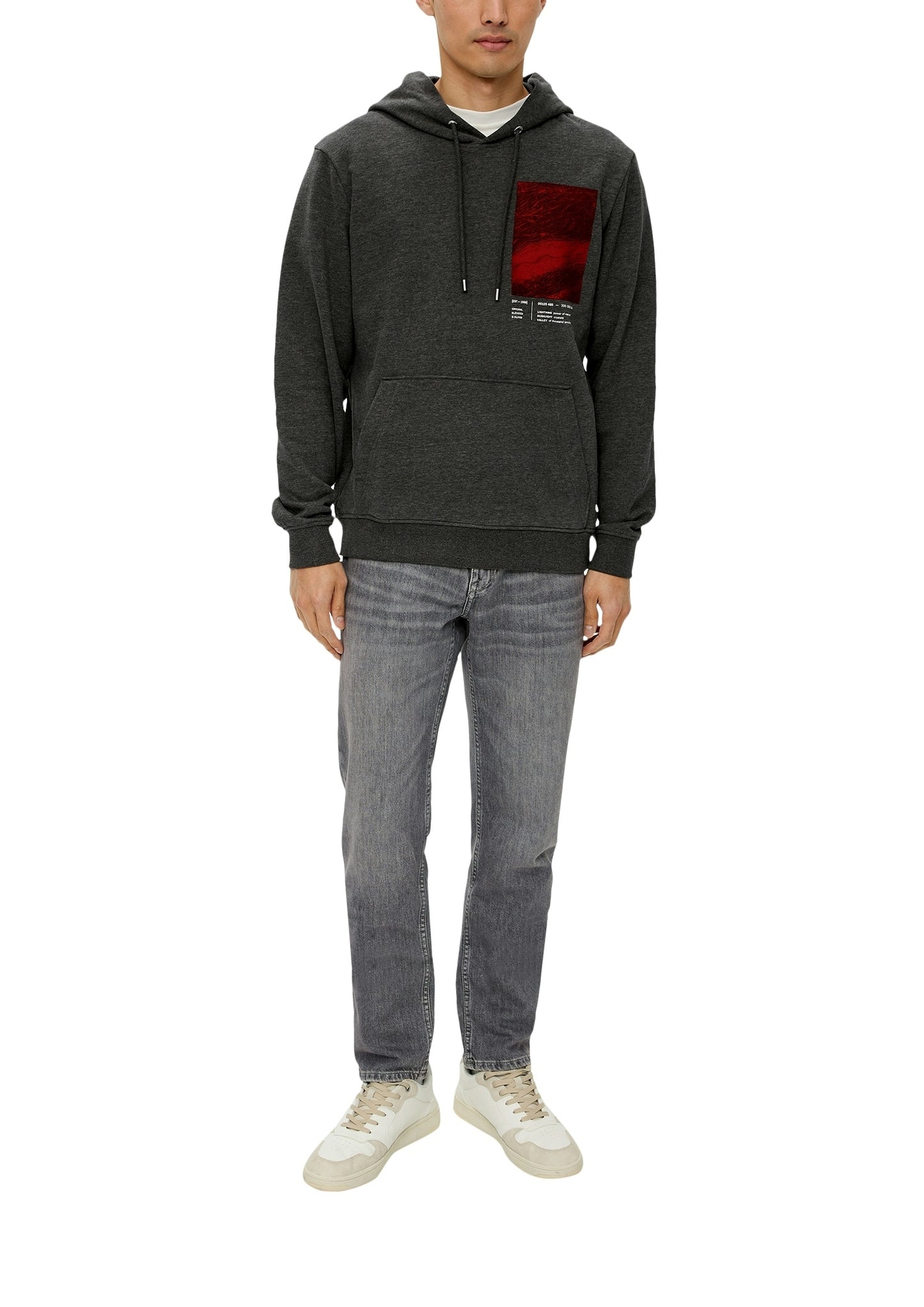 Sweatshirt GREY/BLACK Bild 4