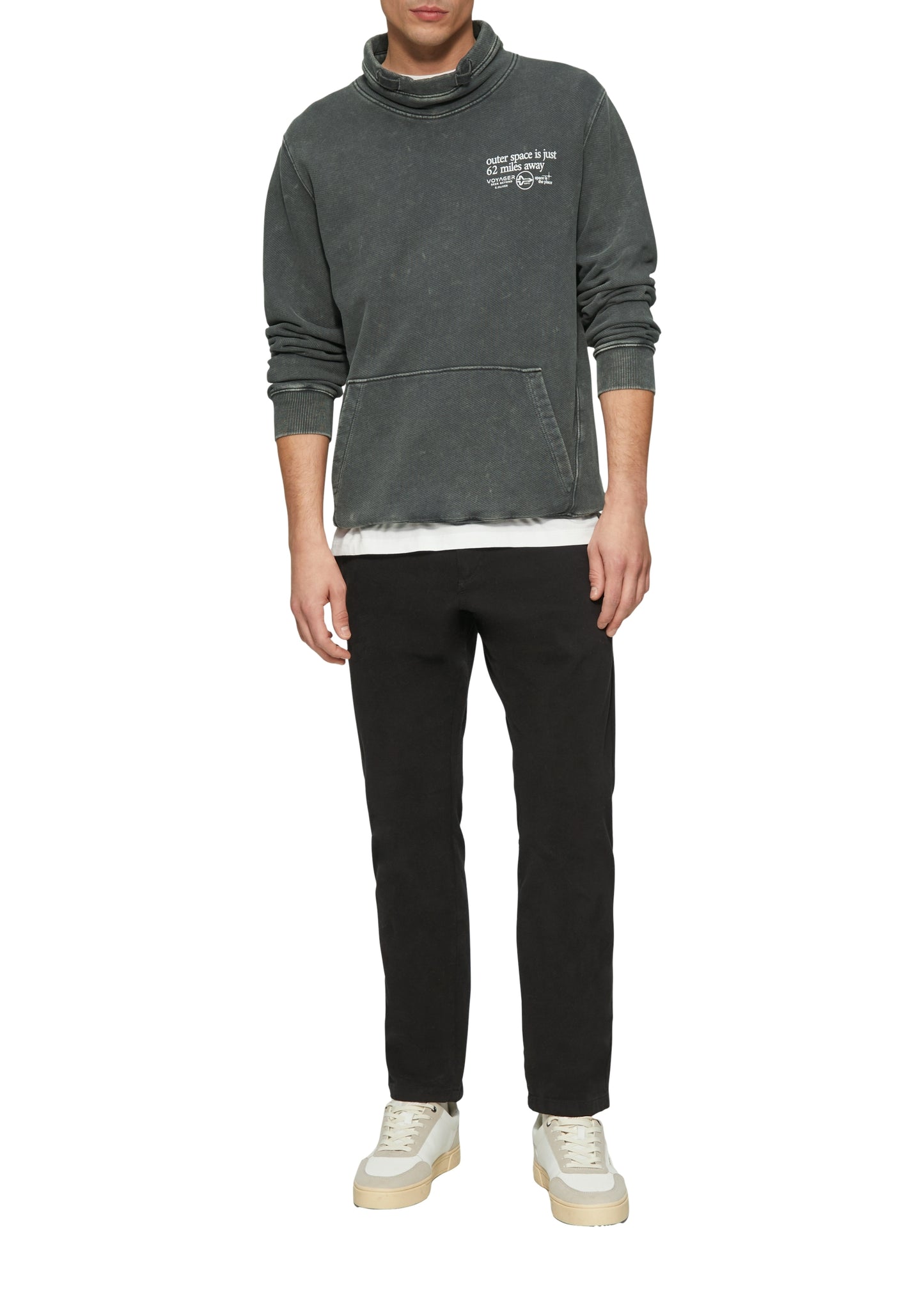 Sweatshirt GREY/BLACK Bild 4