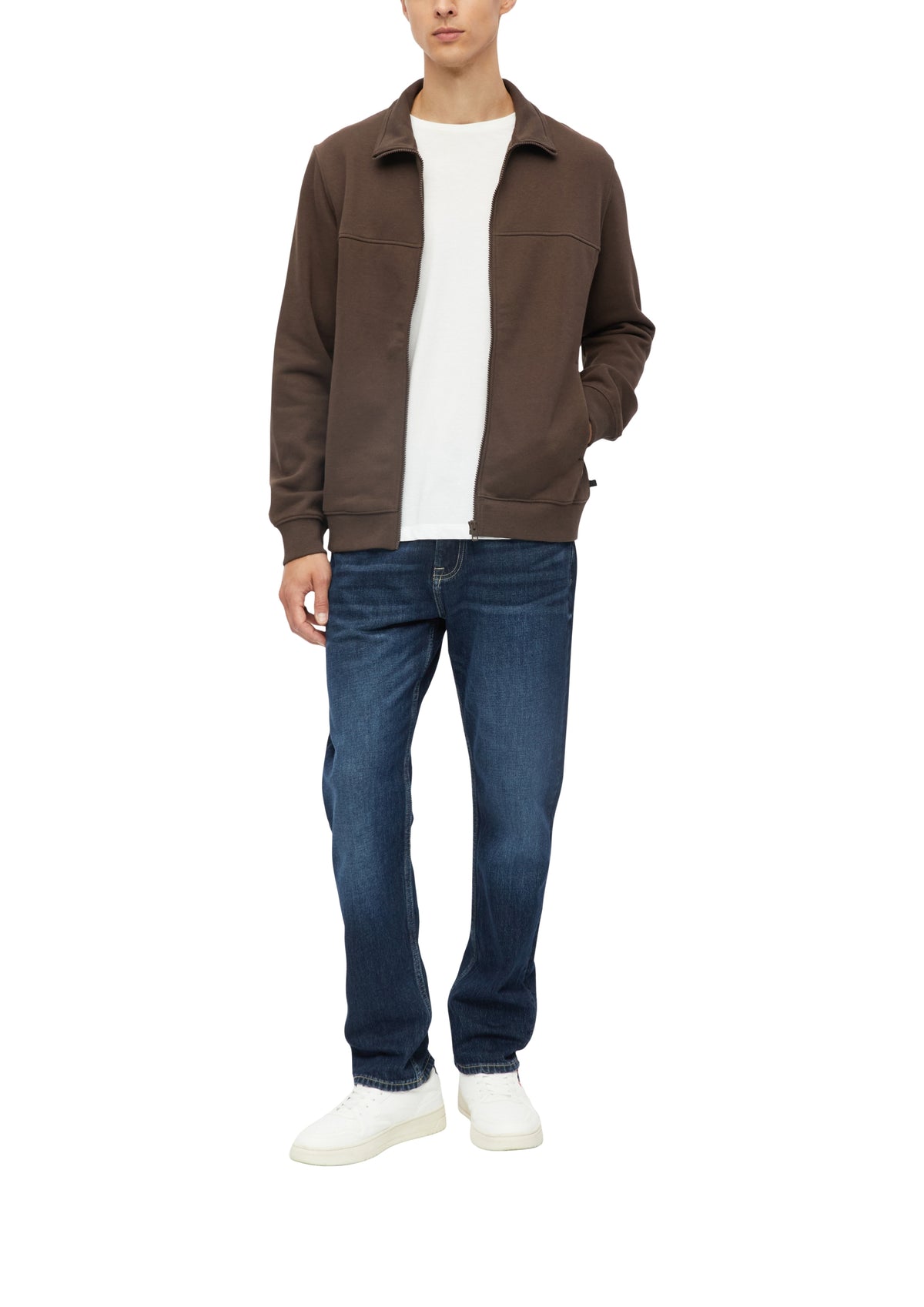 Sweatshirt Jacke BROWN Bild 4
