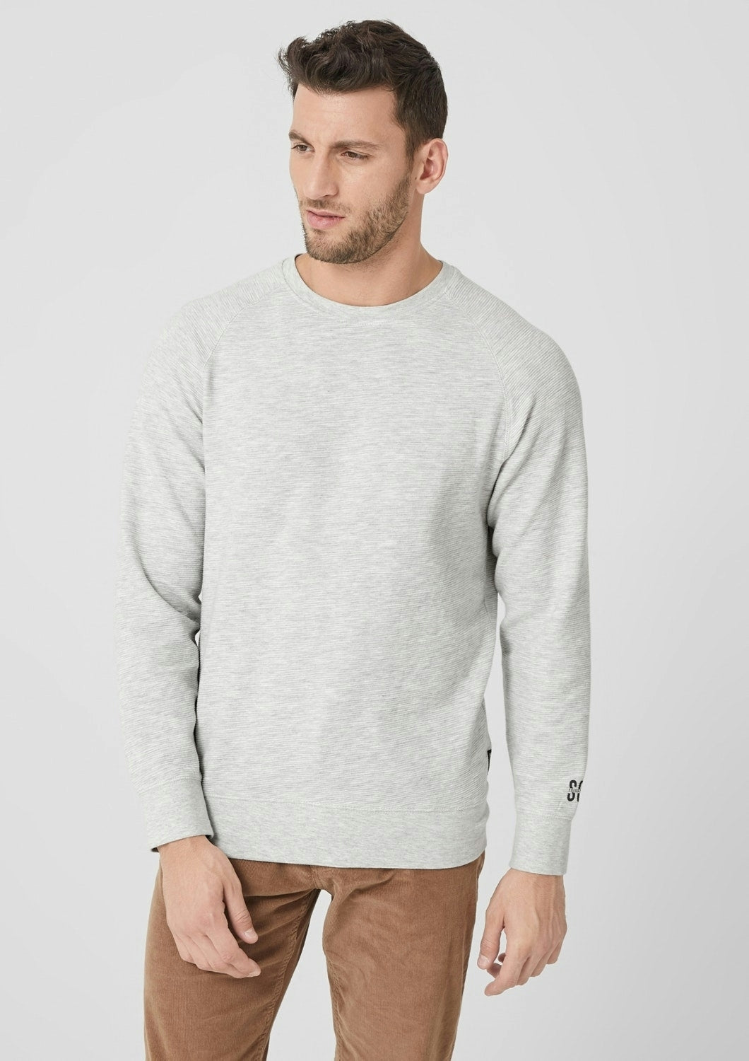 Sweatshirt langarm off-white Bild 5