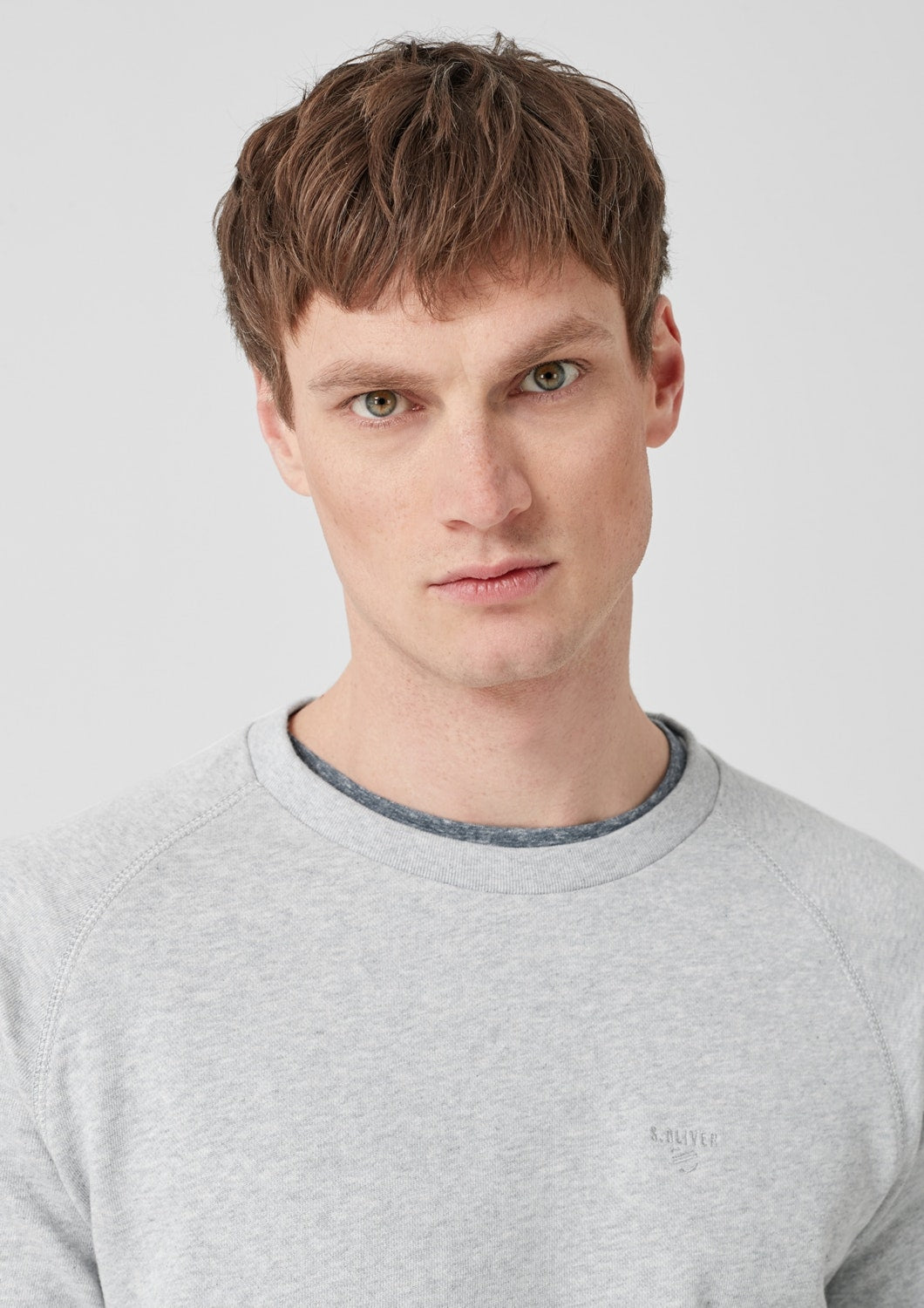 Sweatshirt langarm GREY/BLACK Bild 4