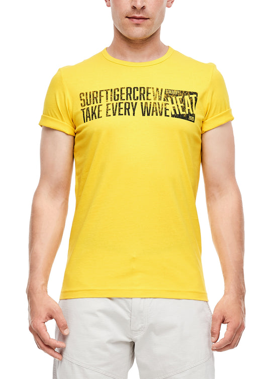 T-Shirt kurzarm yellow Bild 2