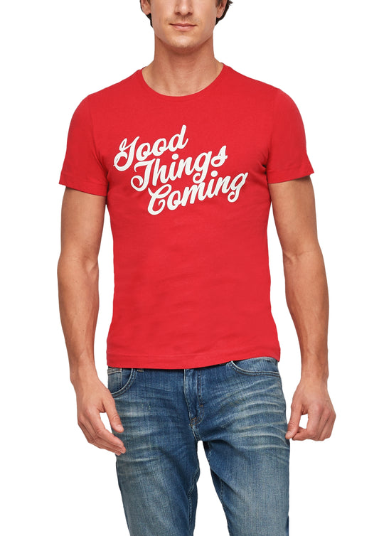 T-Shirt kurzarm red Bild 2