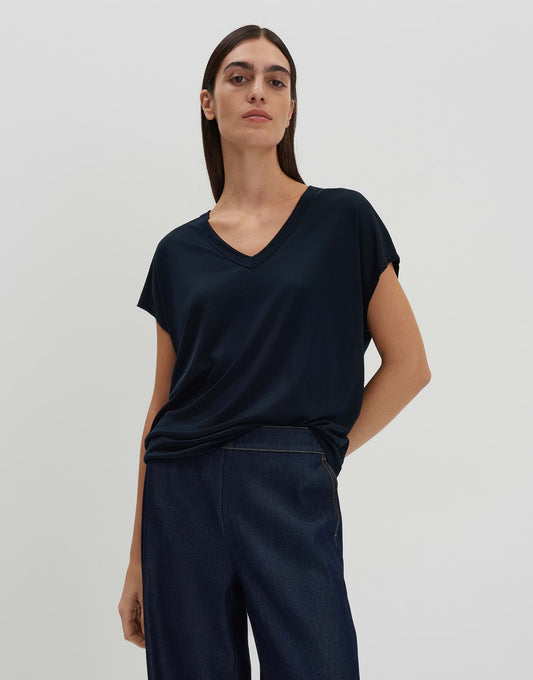 Kanja vneck ocean Bild 2