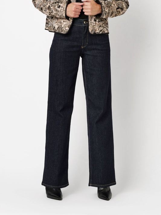 Liv Wide Rinsed Blue Bild 2