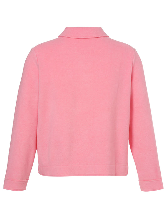 Jacke Kragen 1/1 Arm Knöpfe Taschen orchidee Bild 2