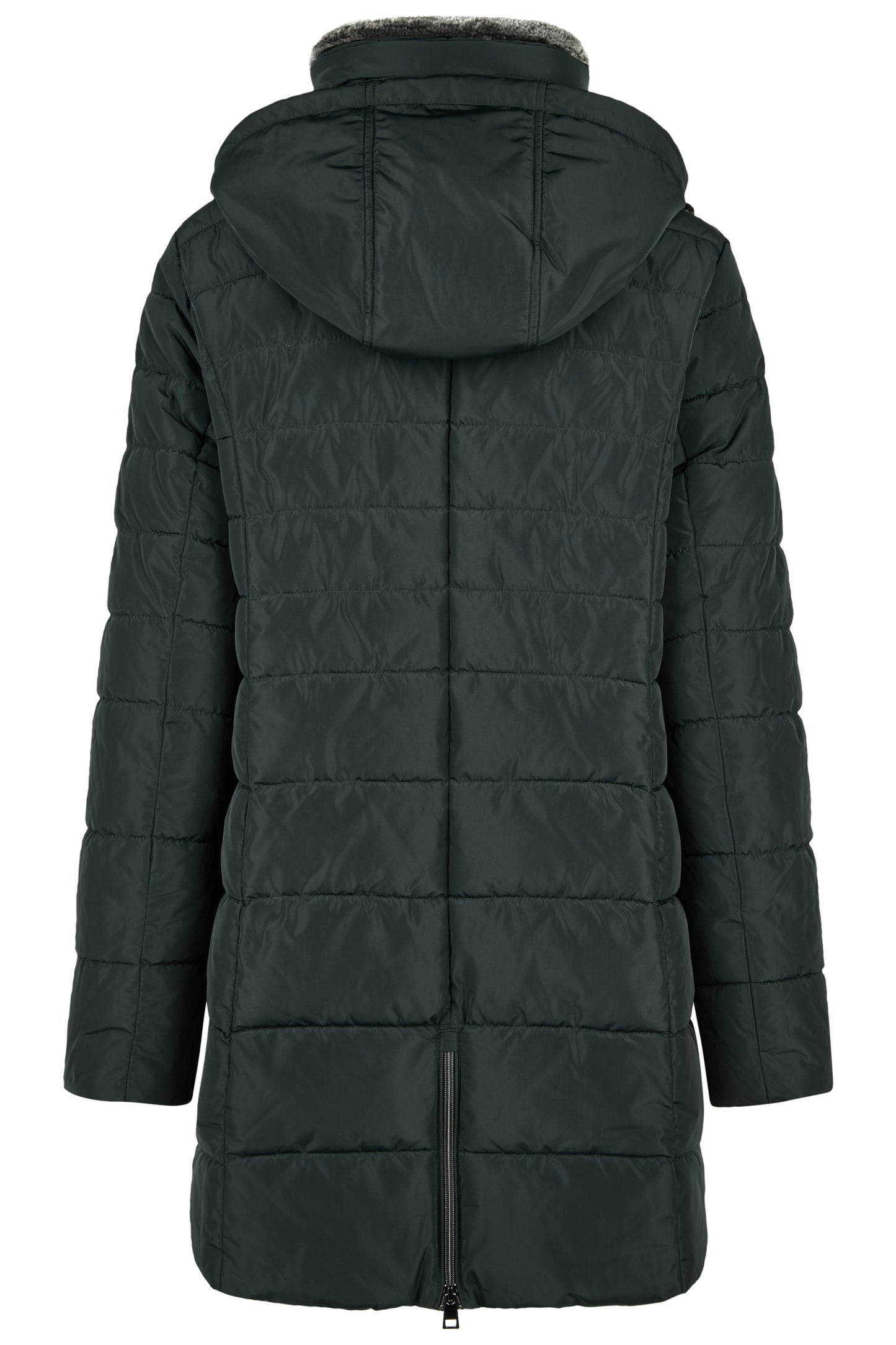 Jacke Down Free mit Kapuze und Webpelz 697 Bild 2