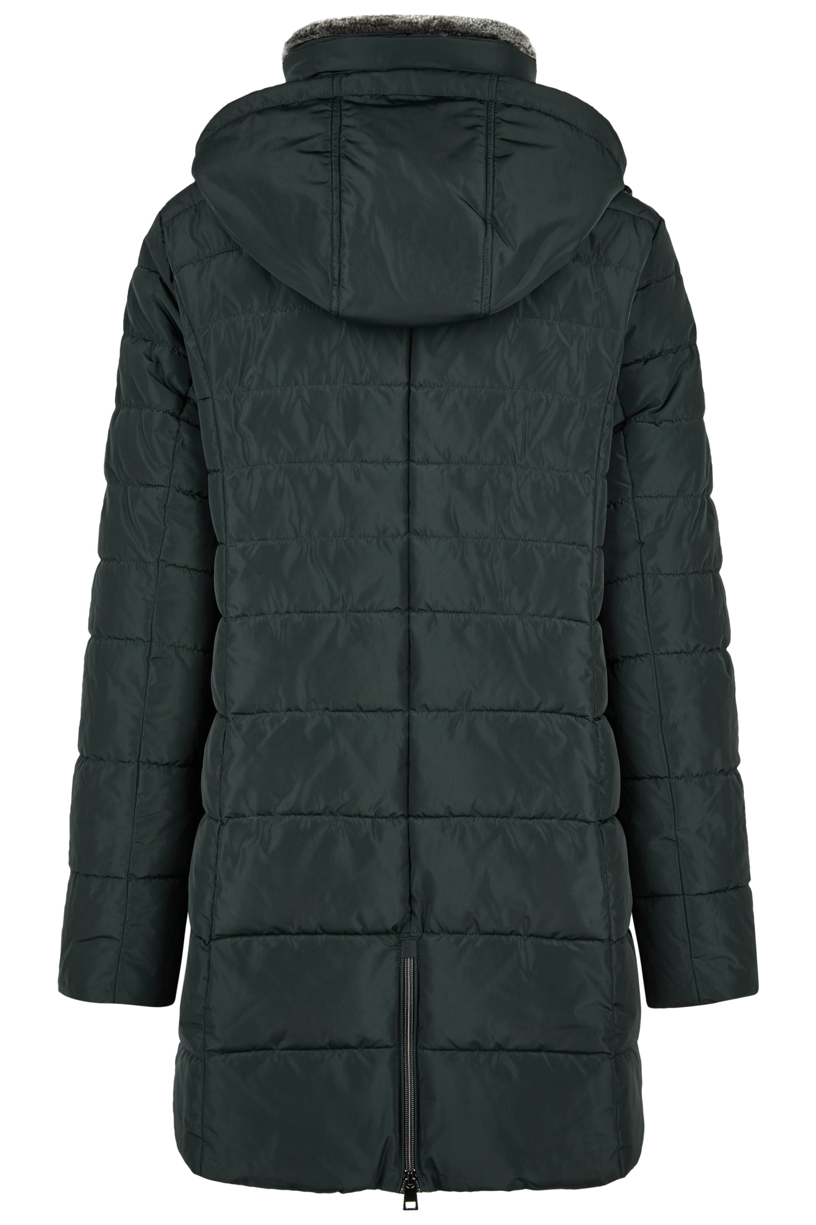 Jacke Down Free mit Kapuze und Webpelz 697 Bild 2