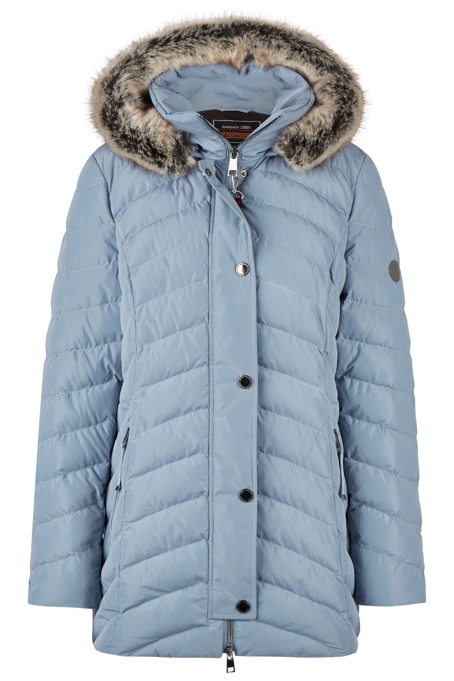 Jacke Thermore mit Kapuze und Webpelz 723 Bild 1