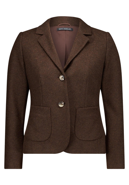Blazer Kurz Einreiher 1/1 Arm Light Maroon Bild 1