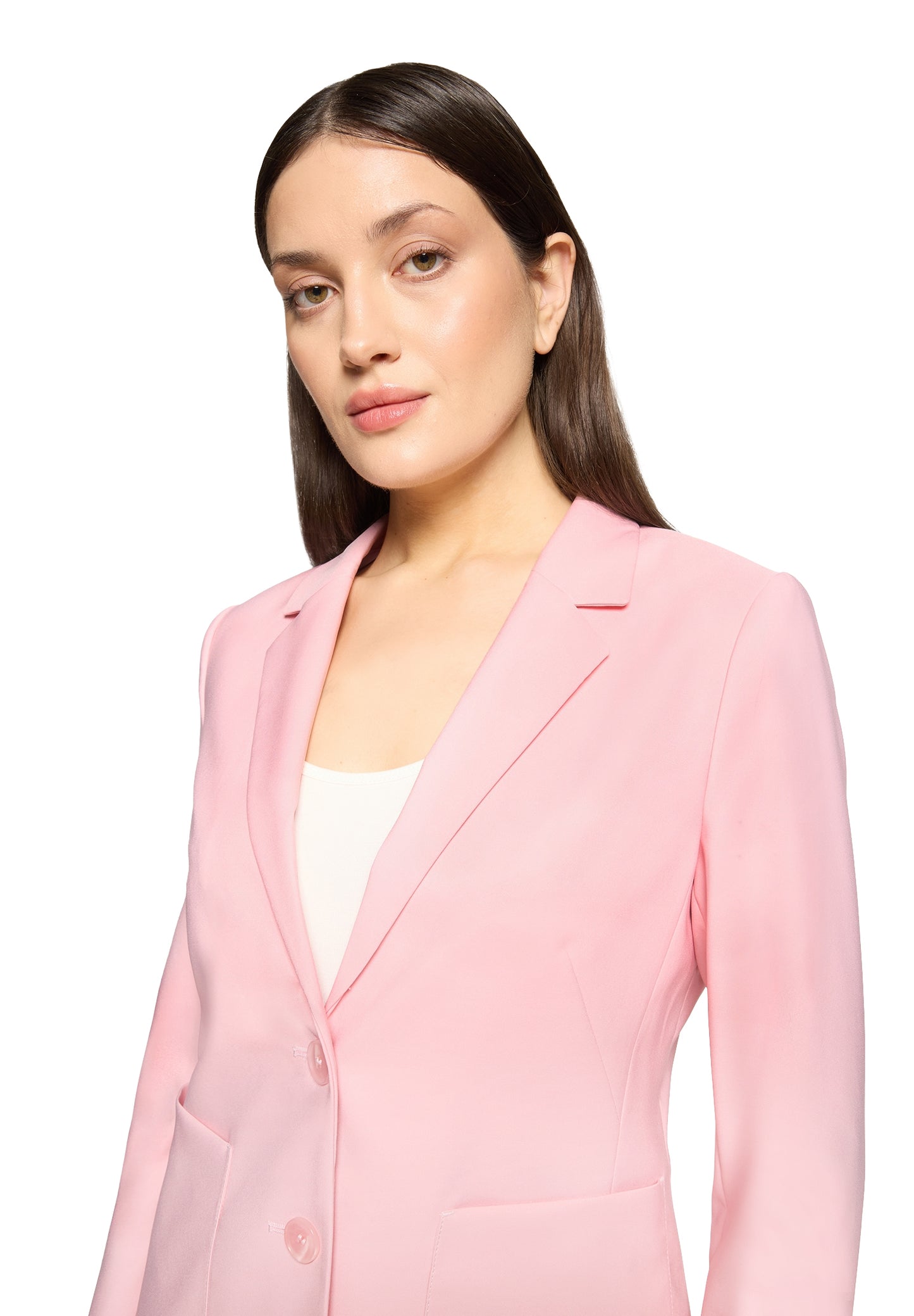 Blazer Kurz Einreiher 1/1 Arm Pink Dolphin Bild 6