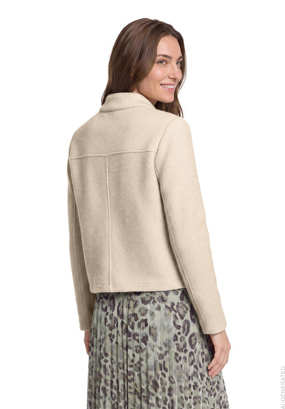 Blazerjacke Kurz 1/1 Arm Bright Taupe Bild 4