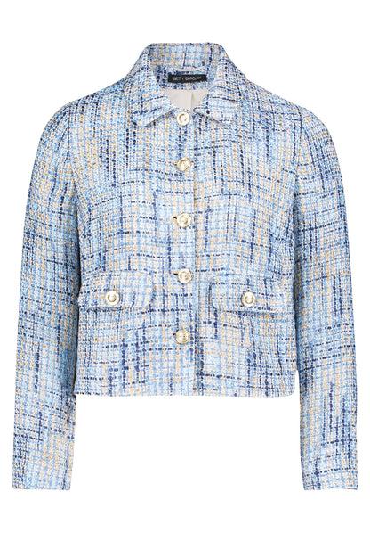 Blazerjacke Kurz 1/1 Arm Blue/Blue Bild 1