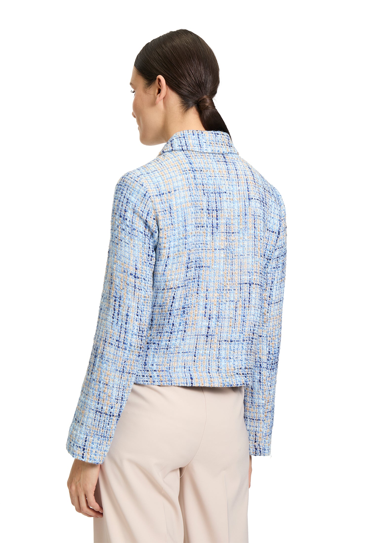Blazerjacke Kurz 1/1 Arm Blue/Blue Bild 4
